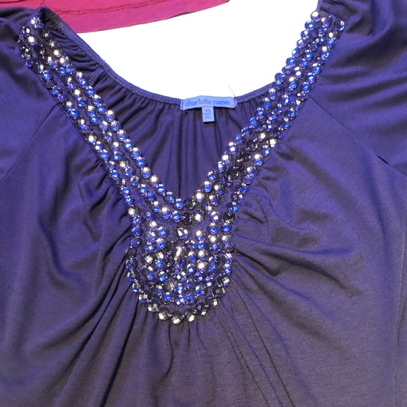 Womens summer tops size xs super cute! - Picture 6 of 11